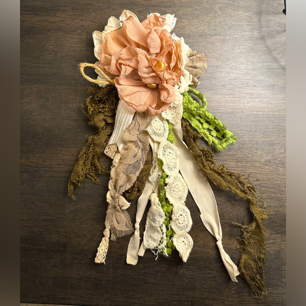 Handcrafted Flower Pin